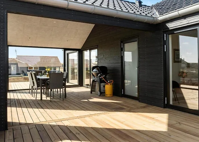 度假居 382-harboore-charlottevej-6 哈博尔